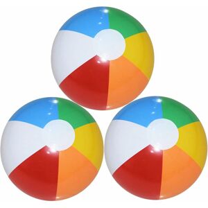 3 Pcs Beach Balls,Portable Inflatable Beach Balls for Adults Kids,Party Water Play Balls,Pool Balls,Kids Toy Balls -DENUOTOP