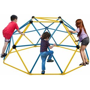 COSTWAY 6FT Dome Climber Climbing Frame Geometric Climbing Dome Kids Toddlers Garden Gym