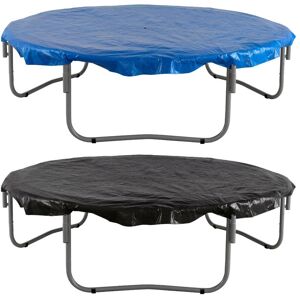 UPPER BOUNCE 11ft Trampoline Cover - Waterproof Cover for Weather, Wind, Rain & uv Protection of Round Trampolines of All Brands and Models - Blue