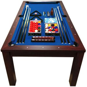 Simba Billiard Table 7-foot Blue Convertible into Table - Blue Sky