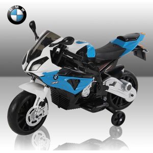 GREENBAY Bmw Electric Ride On Motorcycle Kids Sports Pocket Motorbike 12V Battery Blue Children Toy Car