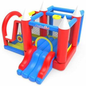 Inflatable Bouncy Castle with Blower - Classic Castle Activity Centre - Bounceland