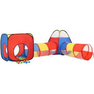 Children Play Tent with 250 Balls Multicolour 190x264x90 cm Vidaxl Multicolour