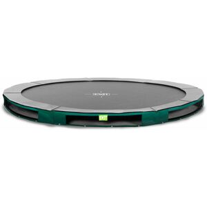 EXIT TOYS EXIT Elegant Premium ground sports trampoline ø427cm - green