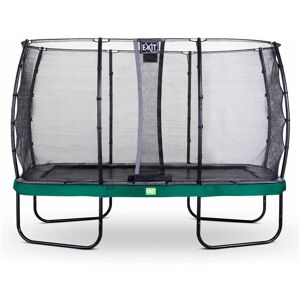 EXIT TOYS Exit Elegant trampoline 244x427cm with Economy safetynet - green