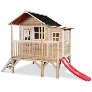 EXIT TOYS Exit Loft 350 wooden playhouse - natural