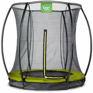 EXIT TOYS Exit Silhouette ground trampoline ø183cm with safety net - green
