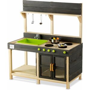 Exit Toys - exit Yummy 200 wooden outdoor kitchen - natural