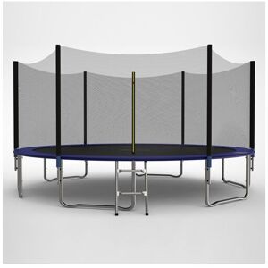 14FT Round Trampoline Set GT-TS-04 Blue - Galactica