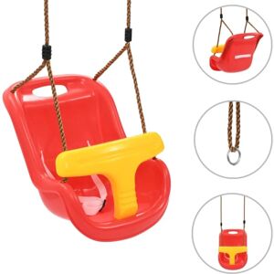 Hommoo - Baby Swing with Safety Belt pp Red VD32751