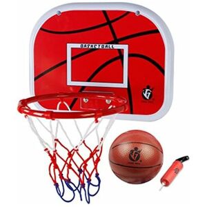 Groofoo - Indoor Basketball Hoop for Kids, Mini Basketball Game, Hanging Board with Ball and Pump for Kids