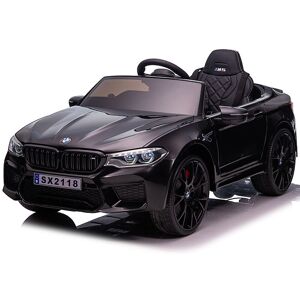 BMW - Kids Electric Ride On 12V M5 Convertible Black