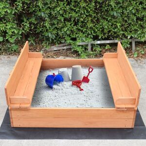 Liberty House Toys - Kids Sandpit with Seating and Cover