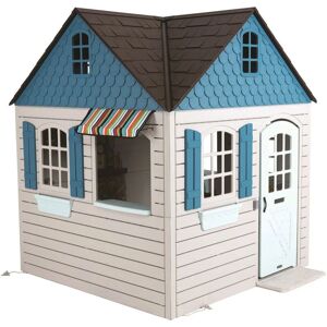 Imagination Playhouse - White, blue - Lifetime