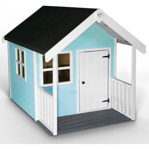 Painted Matilda Wooden Playhouse in Baby Blue - Little Rascals