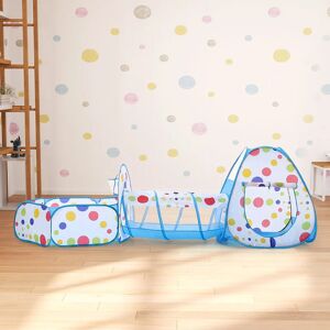 Livingandhome - Play Tent Set for Kids Pop Up with Tunnel Ball Pit Playhouse