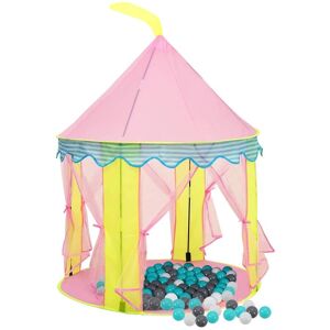 BERKFIELD HOME Mayfair Children Play Tent with 250 Balls Pink 100x100x127 cm