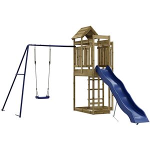 BERKFIELD HOME Mayfair Outdoor Playset Impregnated Wood Pine