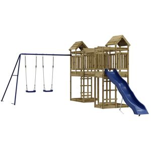 BERKFIELD HOME Mayfair Outdoor Playset Impregnated Wood Pine