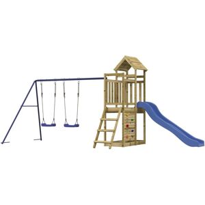 BERKFIELD HOME Mayfair Outdoor Playset Impregnated Wood Pine