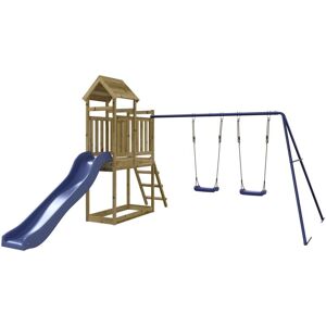 BERKFIELD HOME Mayfair Outdoor Playset Impregnated Wood Pine