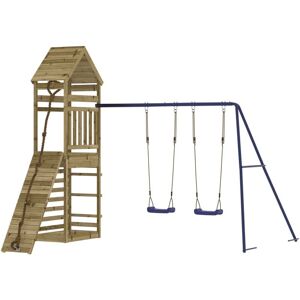 BERKFIELD HOME Mayfair Outdoor Playset Impregnated Wood Pine