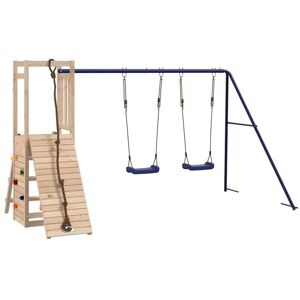 BERKFIELD HOME Mayfair Outdoor Playset Solid Wood Pine