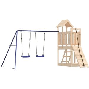 BERKFIELD HOME Mayfair Outdoor Playset Solid Wood Pine