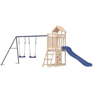 BERKFIELD HOME Mayfair Outdoor Playset Solid Wood Pine