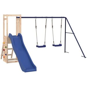 BERKFIELD HOME Mayfair Outdoor Playset Solid Wood Pine