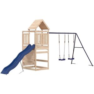 BERKFIELD HOME Mayfair Outdoor Playset Solid Wood Pine