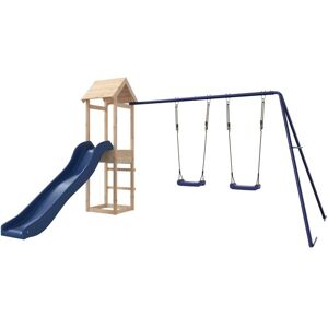 BERKFIELD HOME Mayfair Outdoor Playset Solid Wood Pine