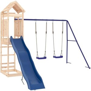 BERKFIELD HOME Mayfair Outdoor Playset Solid Wood Pine