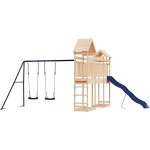 BERKFIELD HOME Mayfair Outdoor Playset Solid Wood Pine