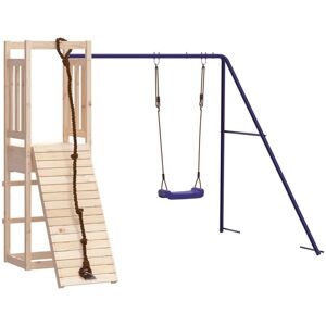 BERKFIELD HOME Mayfair Outdoor Playset Solid Wood Pine