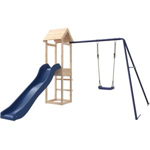 BERKFIELD HOME Mayfair Outdoor Playset Solid Wood Pine