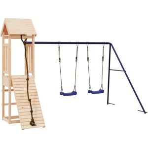 BERKFIELD HOME Mayfair Outdoor Playset Solid Wood Pine