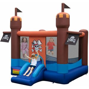 GYMAX Pirate Theme Bounce Castle Portable Inflatable Kids Jumping House