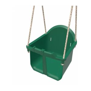 Baby Toddler Swing Seat with Adjustable Ropes - Green - Green - Rebo