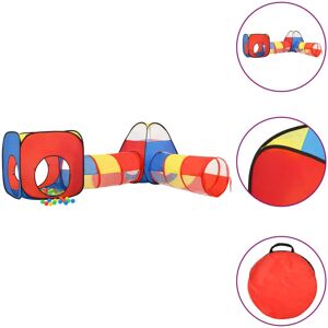 BERKFIELD HOME Royalton Children Play Tent with 250 Balls Multicolour 190x264x90 cm