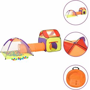 BERKFIELD HOME Royalton Children Play Tent with 250 Balls Multicolour 338x123x111 cm