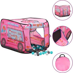 BERKFIELD HOME Royalton Children Play Tent with 250 Balls Pink 70x112x70 cm