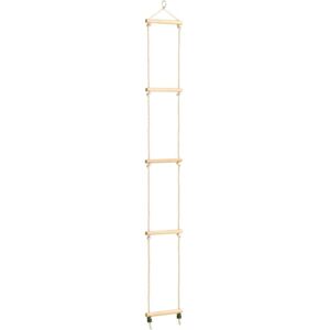 Berkfield Home - Royalton Kid's Rope Ladder Solid Wood and pe 30x168 cm