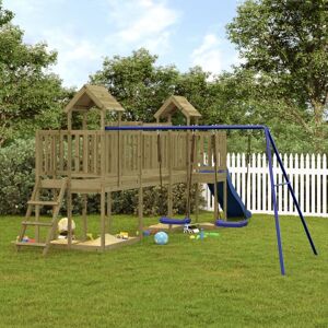 BERKFIELD HOME Royalton Outdoor Playset Impregnated Wood Pine