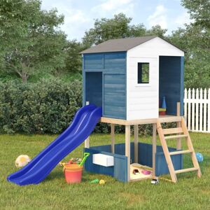 BERKFIELD HOME Royalton Outdoor Playset Solid Wood Fir