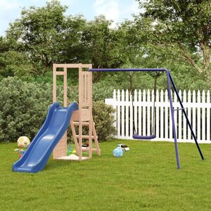 BERKFIELD HOME Royalton Outdoor Playset Solid Wood Pine