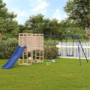 BERKFIELD HOME Royalton Outdoor Playset Solid Wood Pine