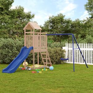 BERKFIELD HOME Royalton Outdoor Playset Solid Wood Pine