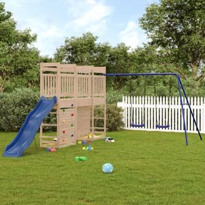 BERKFIELD HOME Royalton Outdoor Playset Solid Wood Pine