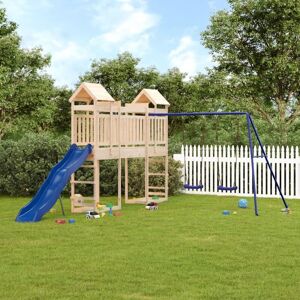 BERKFIELD HOME Royalton Outdoor Playset Solid Wood Pine